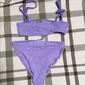 Youswim Lavender Textured Bikini Set